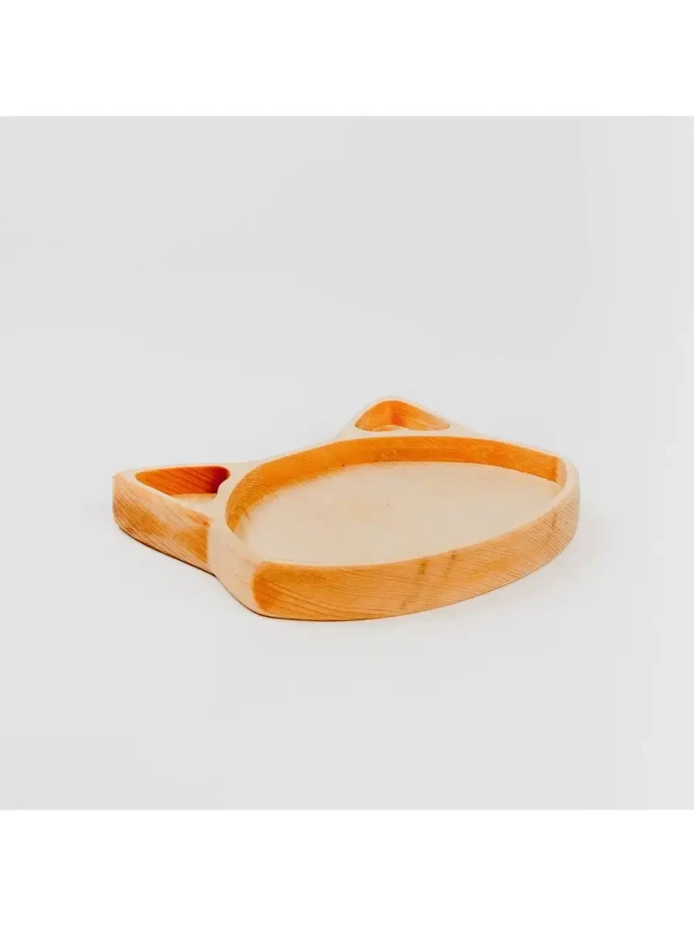 Деревянная менажница "Лиса" из кедра