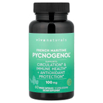 Viva Naturals, Pycnogenol®, френч приморский, 100 мг, 60 растительных капсул