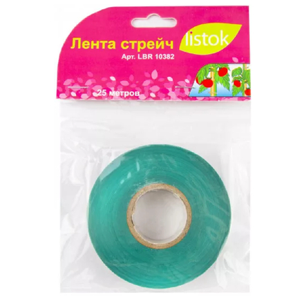 Лента-стрейч LISTOK д/подвязки L25м /100