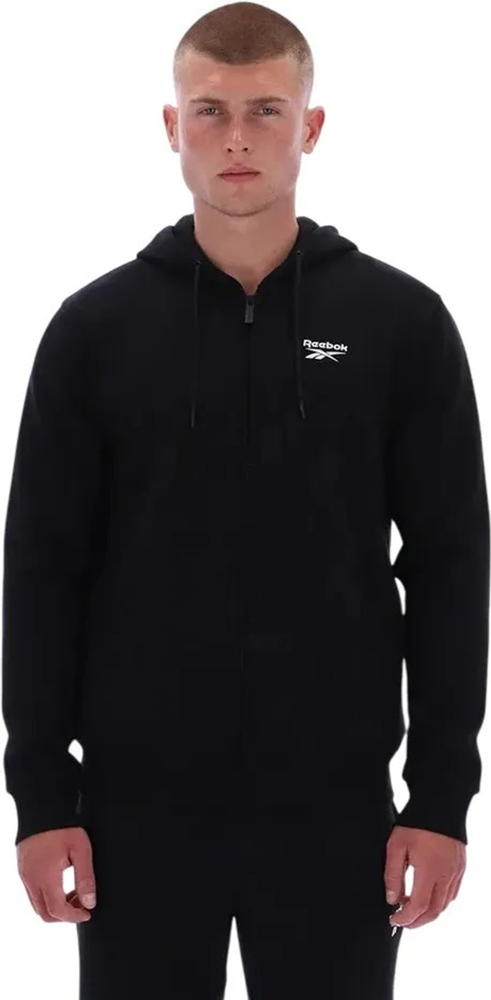 Толстовка мужская REEBOK COLTON SMALL LOGO ZIP THROUGH HOODY