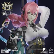 Tsukishiro Yanagi Zenless Zone Zero ZZZ Фигурка