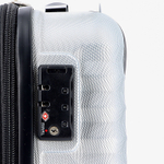 Чемодан Wenger Fribourg, серебристый, 45x27x66 см, 64 л