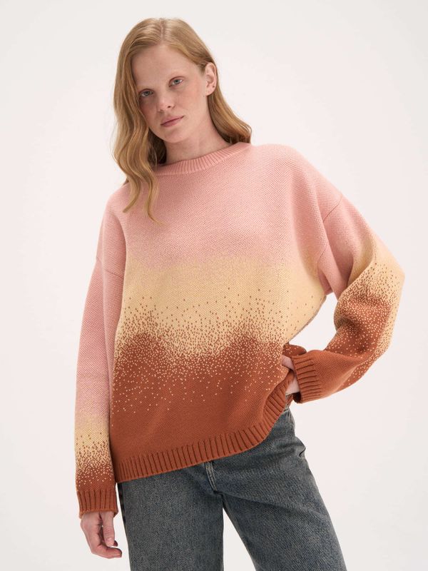 Джемпер оверсайз из смесовой шерсти 