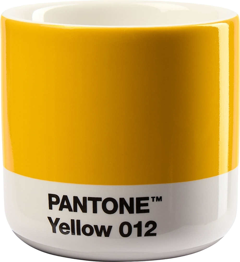 Кружка copenhagen design pantone, фарфор, жёлтая · арт. fabr 101010012