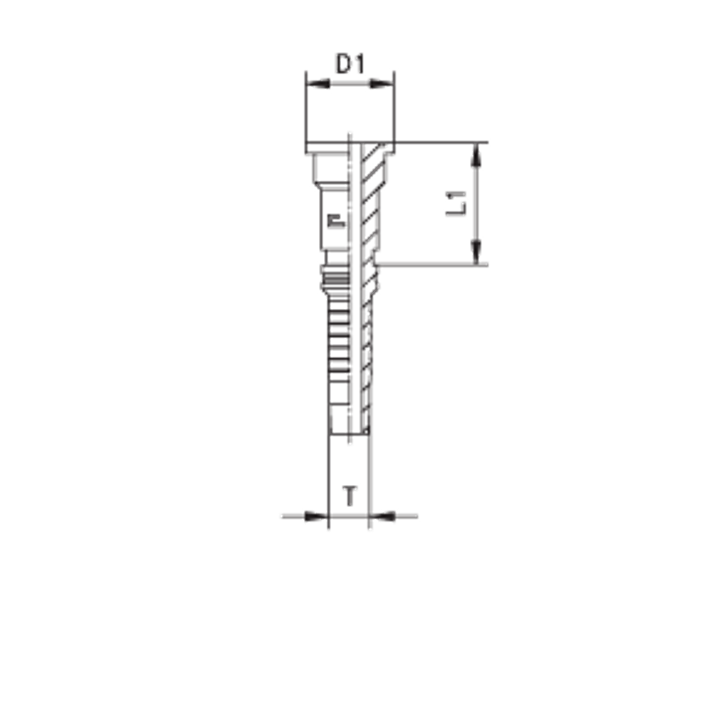 Фитинг DN 20 SFL 3/4 38.1 Interlock