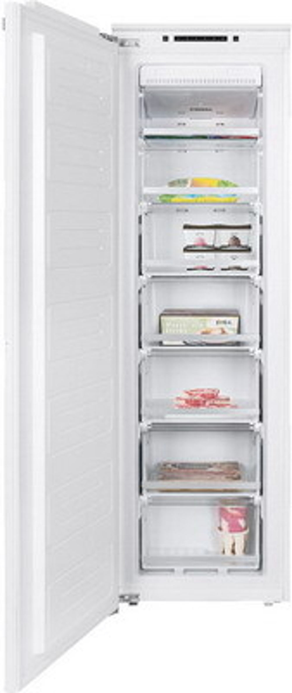 Встраиваемый морозильник Maunfeld MBFR177NFW