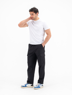 Карго джоггеры прямые. Уголь