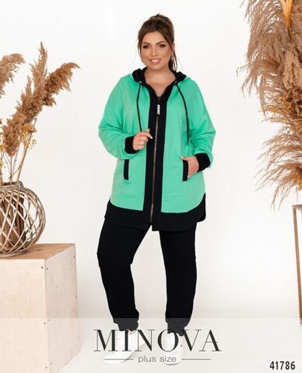 Костюм 17-228-синий-ментол Minova Фото 2