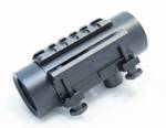 Коллиматорный прицел Combat 1x40 T (Закрытый, 4 МОА, Weaver, метка точка красная, нагрузка до 3700Дж)