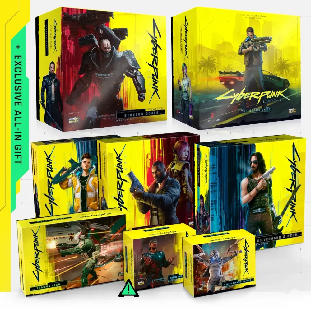 [Предзаказ] Shaded | Gameplay ALL-IN: Cyberpunk 2077 - The Board Game