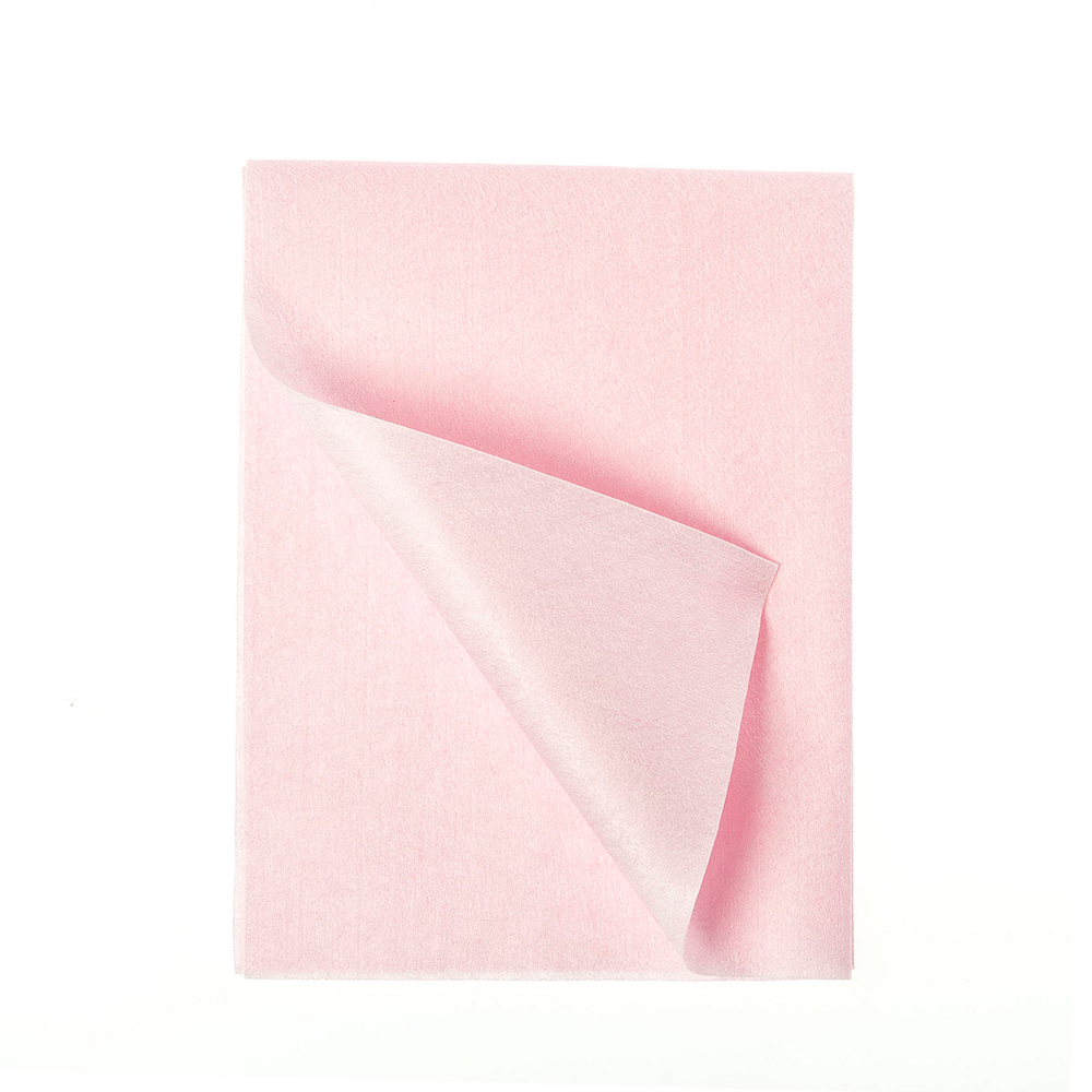 Салфетка нетканная микроволоконная 40*40см, 60 гр/м², 10 шт/уп., красная HQ Profiline