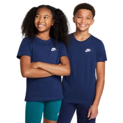 Детская теннисная футболка Nike Kids Sportswear - midnight navy