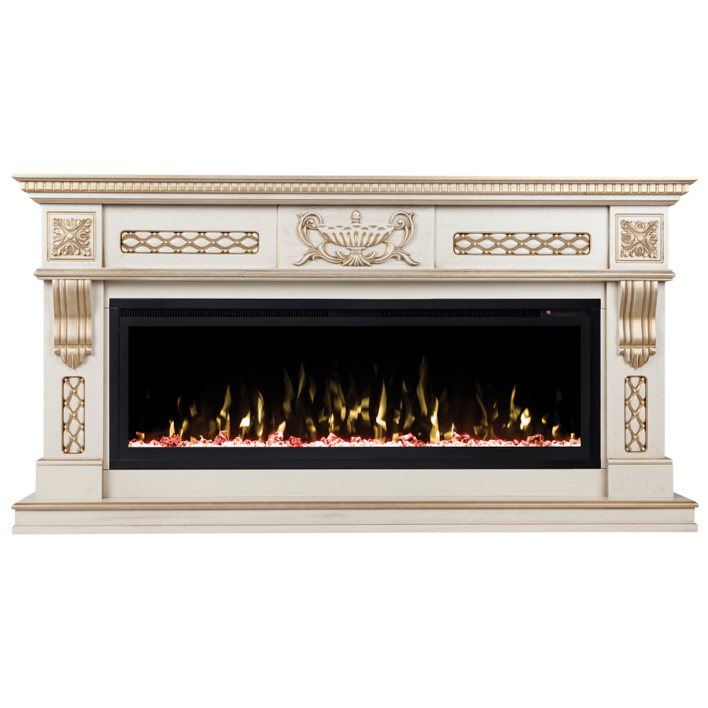 Каминокомплект Real Flame Corsica 50 WT с очагом Saphir 50