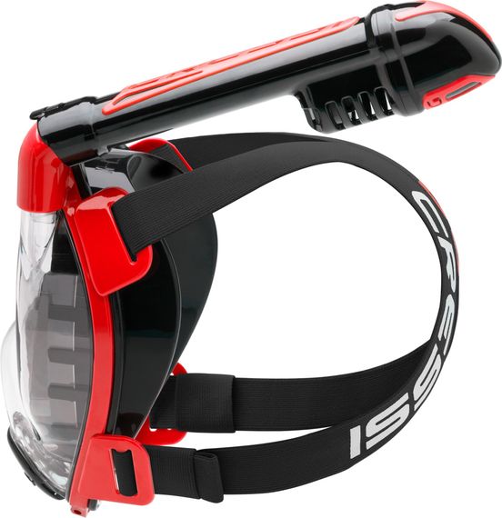 Полнолицевая маска Cressi Duke красная/черная