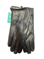 Harmony.Перчатки. Женские. Материал верха: Кожа теленка. Подклад: Плюш-флис. 10 шт в упаковке.