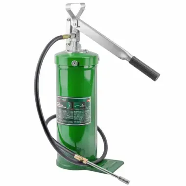 Нагнетатель смазки ручной, 8кг (длина шланга 1.5, внутр.Ø 150мм, внутр. высота 390мм) RockForce RF-2096B MST