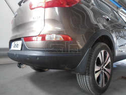 Фаркоп оцинкованный Galia H083C для Hyundai ix35 2010-2015, Kia Sportage 2010-2015(паспорт и сертификат в комплекте)(без электрики)