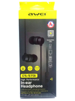Наушники проводные с микрофоном + пульт Awei ES-970i