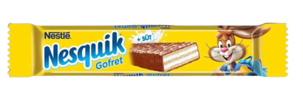 Вафли Nesquik в молочном шоколаде