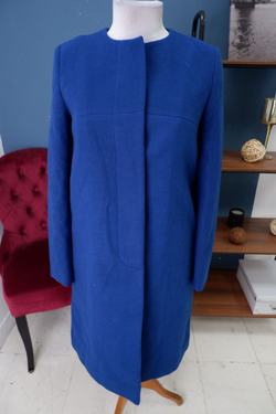 Пальто миди с шерстью 42 размер