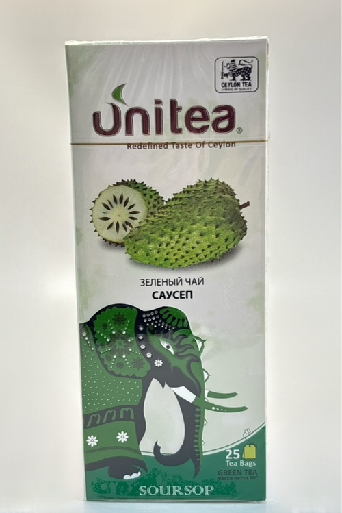 ЧАЙ UNITEA ЗЕЛЕНЫЙ САУСЕП 25ПАК/72