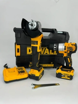 Набор 2в1 Болгарка+Шуруповерт аккумуляторные Dewalt