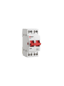 Переключатель трехпозиционный ТПС-63 2P 63А PROxima EKF TPS263