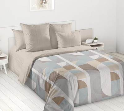 Постельное белье поплин 2 спальное Эдмунд