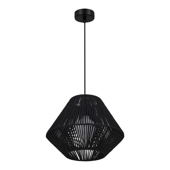 SLE6025-403-01 Светильник подвесной черный/черный E27 1*40W ETTAN