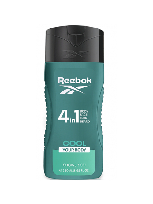 REEBOK COOL YOUR BODY men shower gel 250ml NEW