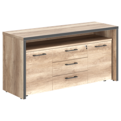 Тумба с фригобаром TTF-3D.1A  1640х550х800 TORR