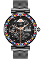 Смарт часы PARASMART Selena CF30, черный