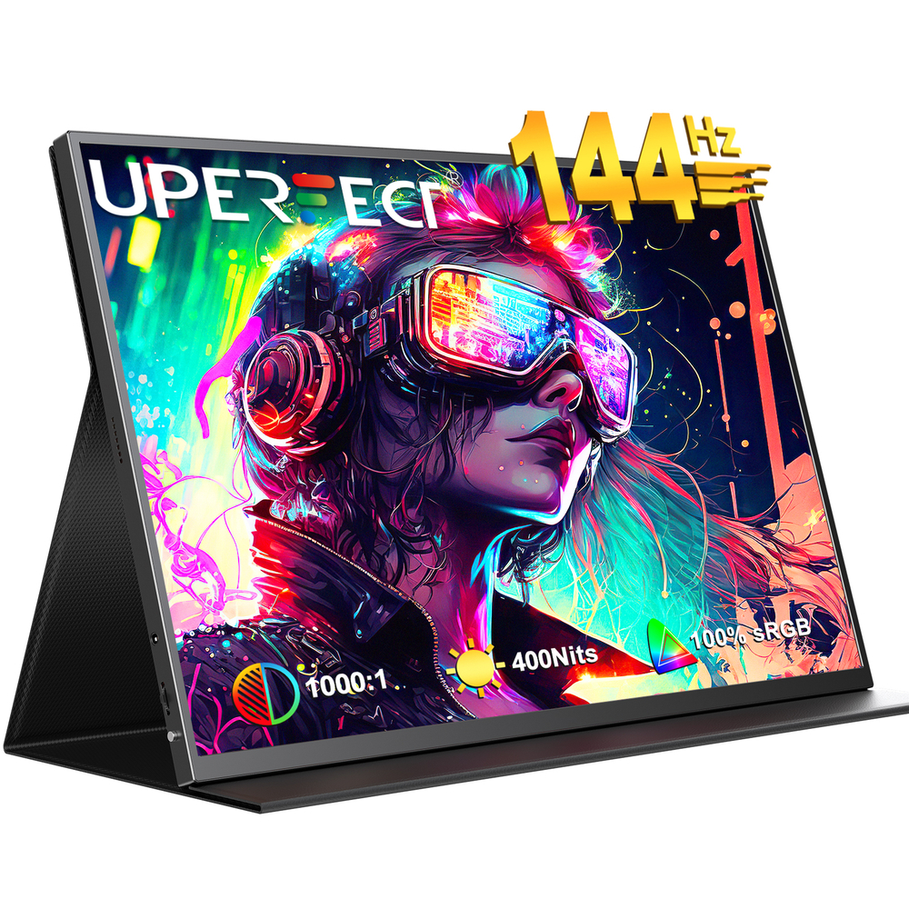 18" Портативный монитор с магнитным чехлом Ugame B118 WQXGA IPS 2560х1600, 144 Гц