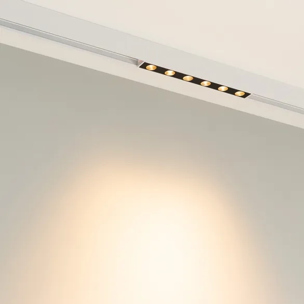 Светильник MAG-DOTS-25-L200-6W Warm3000 (WH, 30 deg, 24V) (Arlight, IP20 Металл, 5 лет) 050049