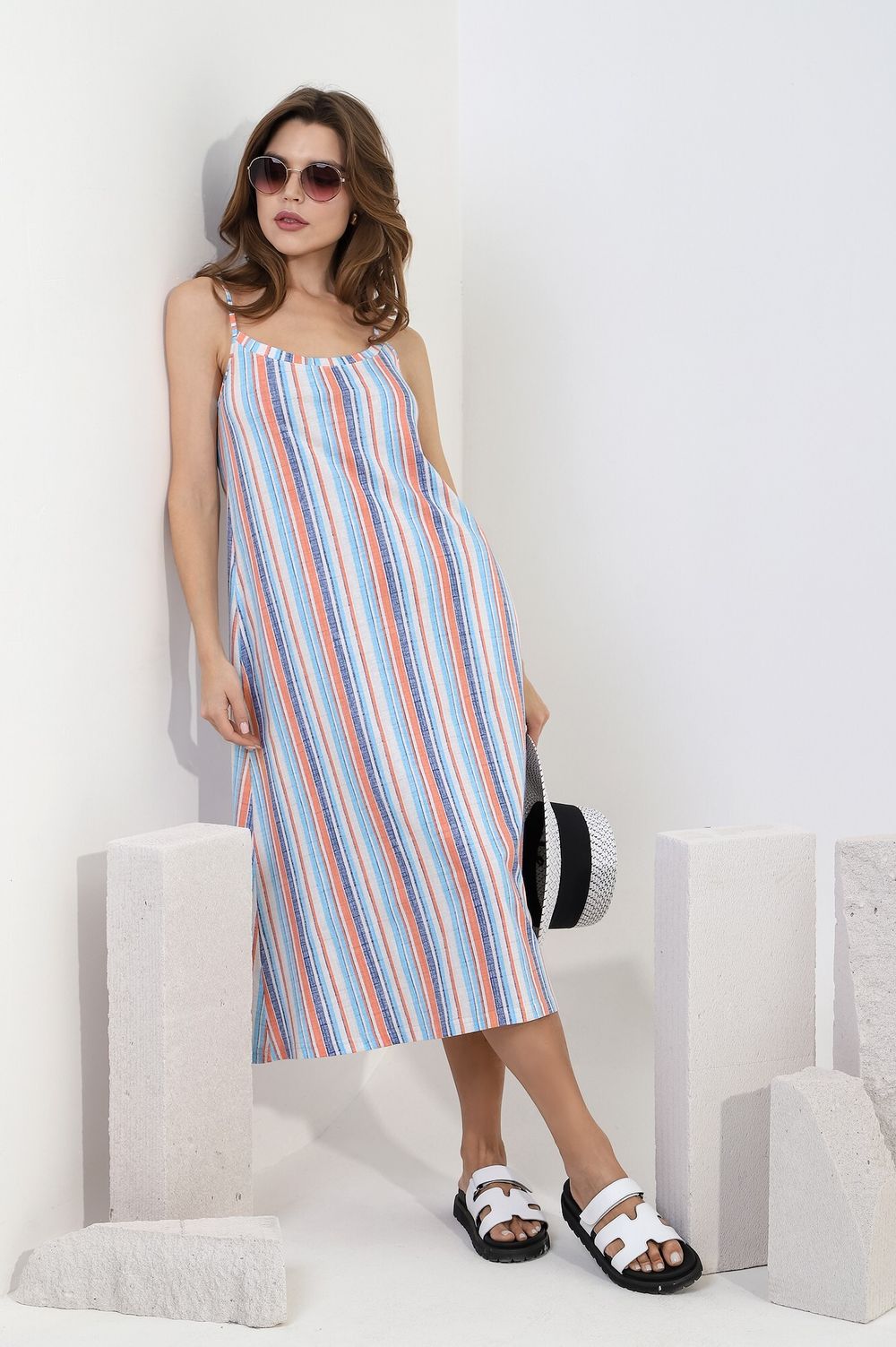 Сарафан Владислава-3 Виотекс ОРАНЖЕВЫЙ