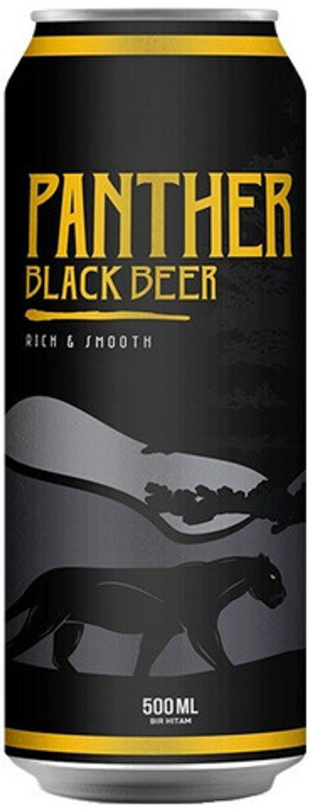 Пиво Бали Хай Пантер Черное / Bali Hai Panther Black Beer 0.5л - 24шт