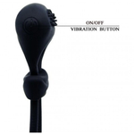 Эрекционное кольцо с фиксацией и вибрацией Curitis