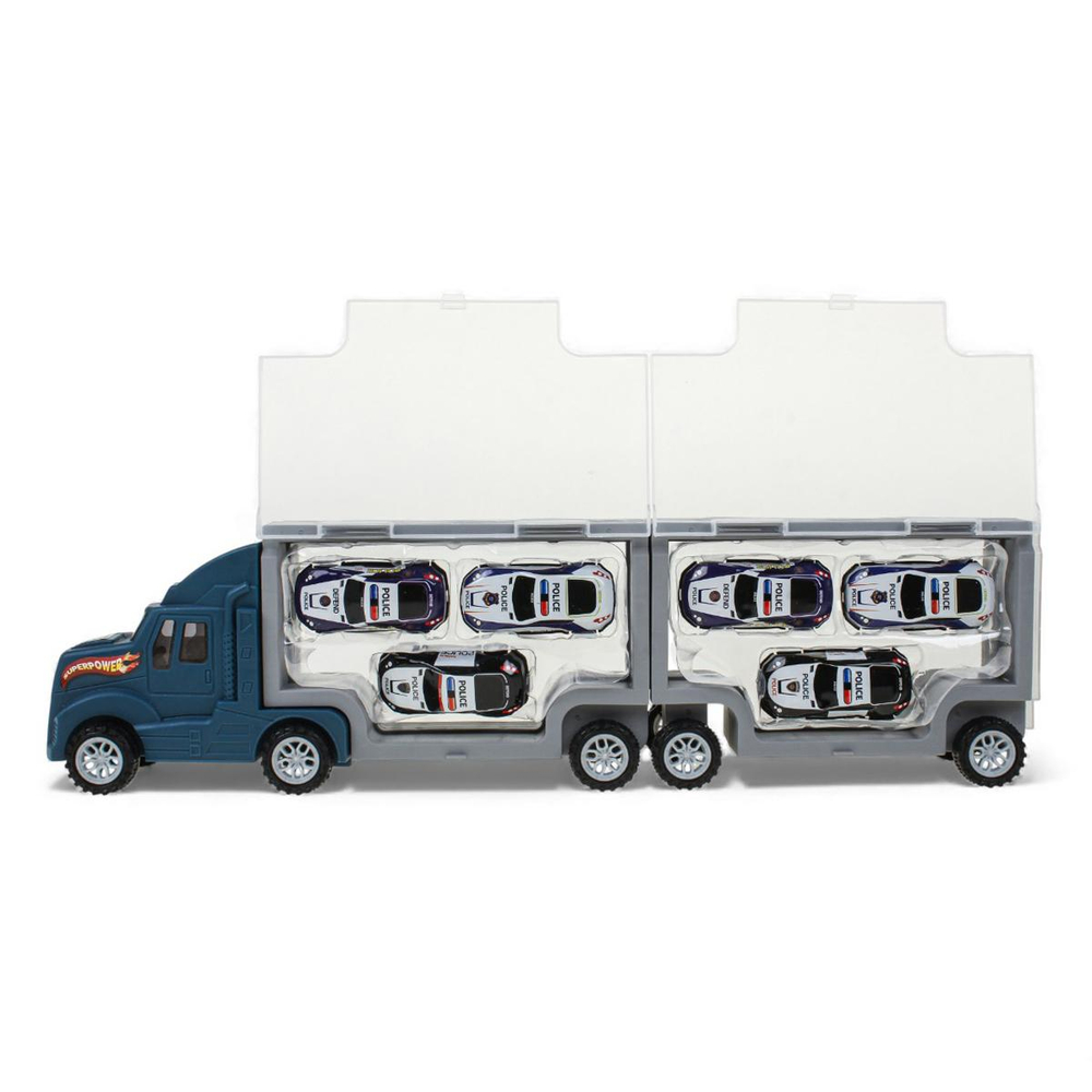 Автовоз +6 машинок, в ассорт. коробка F3555-24