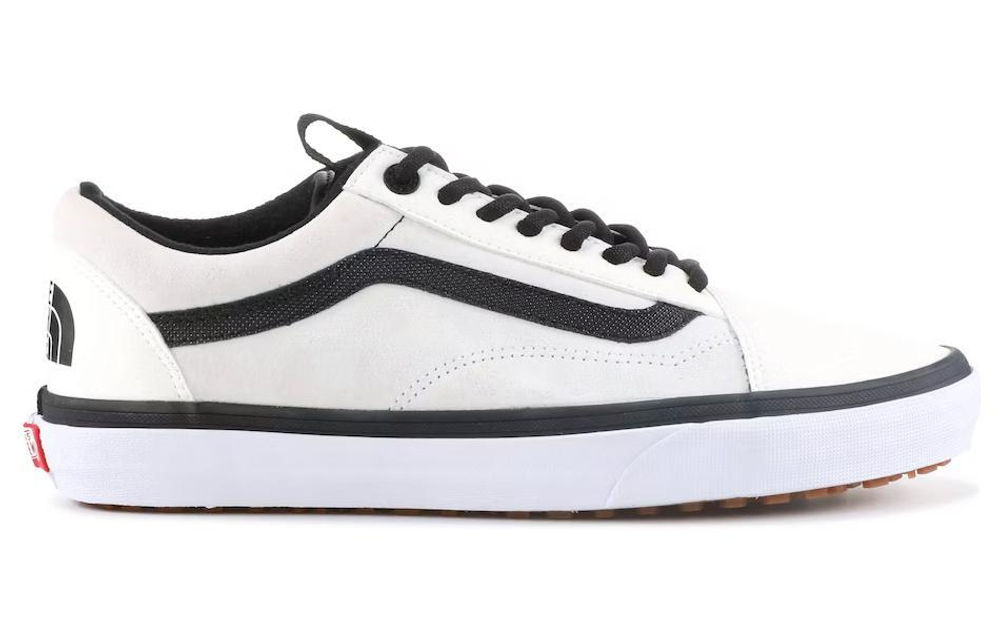 North/THE NORTH FACE x Vans Old Skool North co-branded low-top sneakers for men and women in the same style white