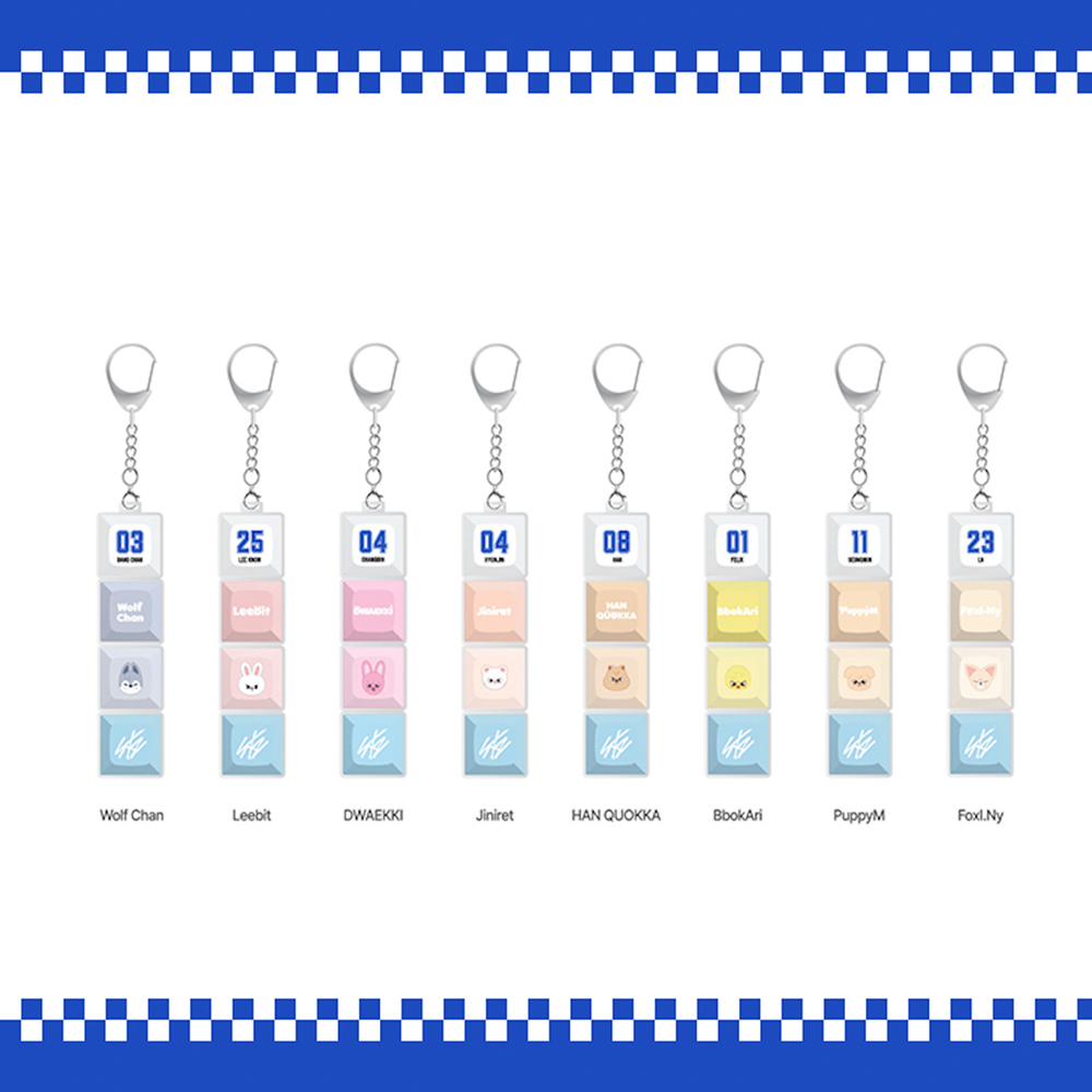 Брелок SKZOO Keycap Stray Kids - KARMA Official Merch