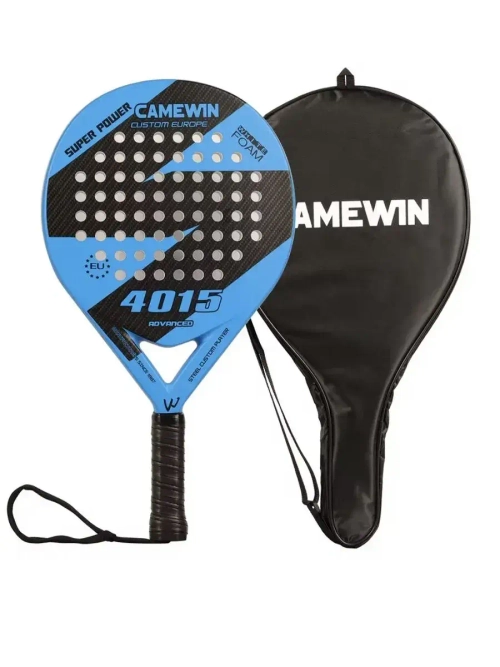 Ракетка для падел тенниса CAMEWIN Padel 4015 синий, с чехлом