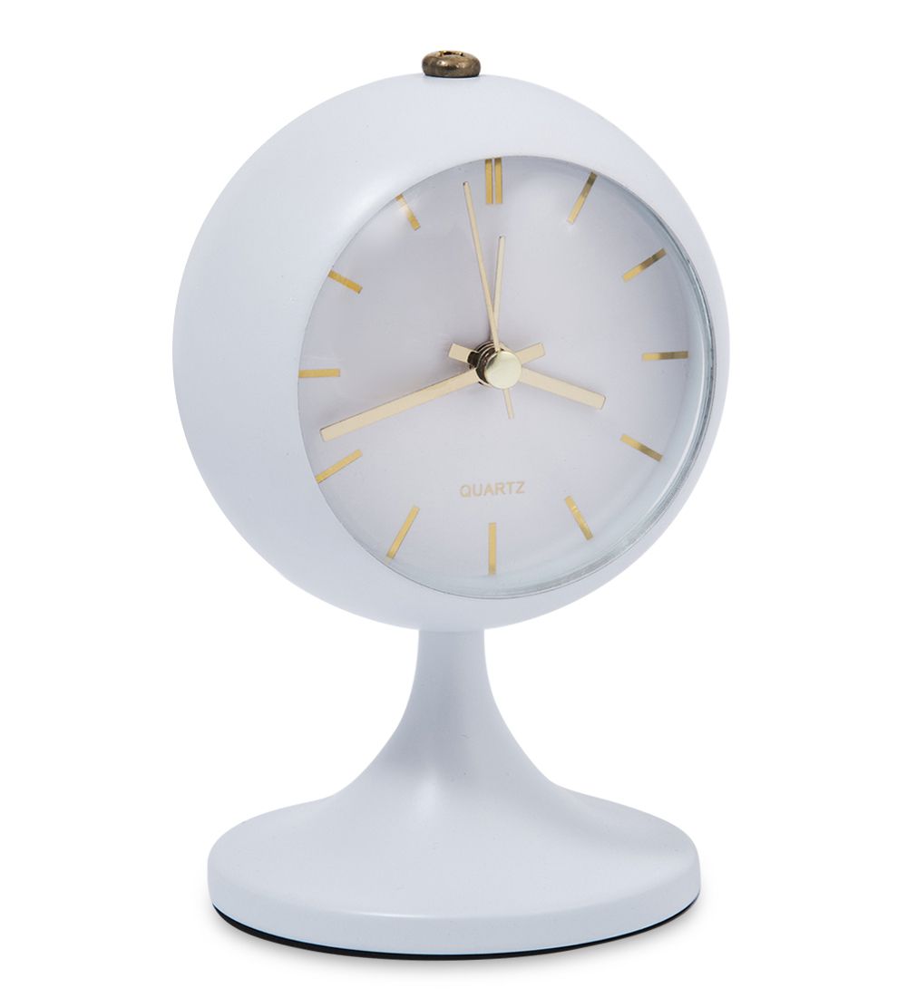 GAEM Art CL-72/4 Будильник «Шар» белый