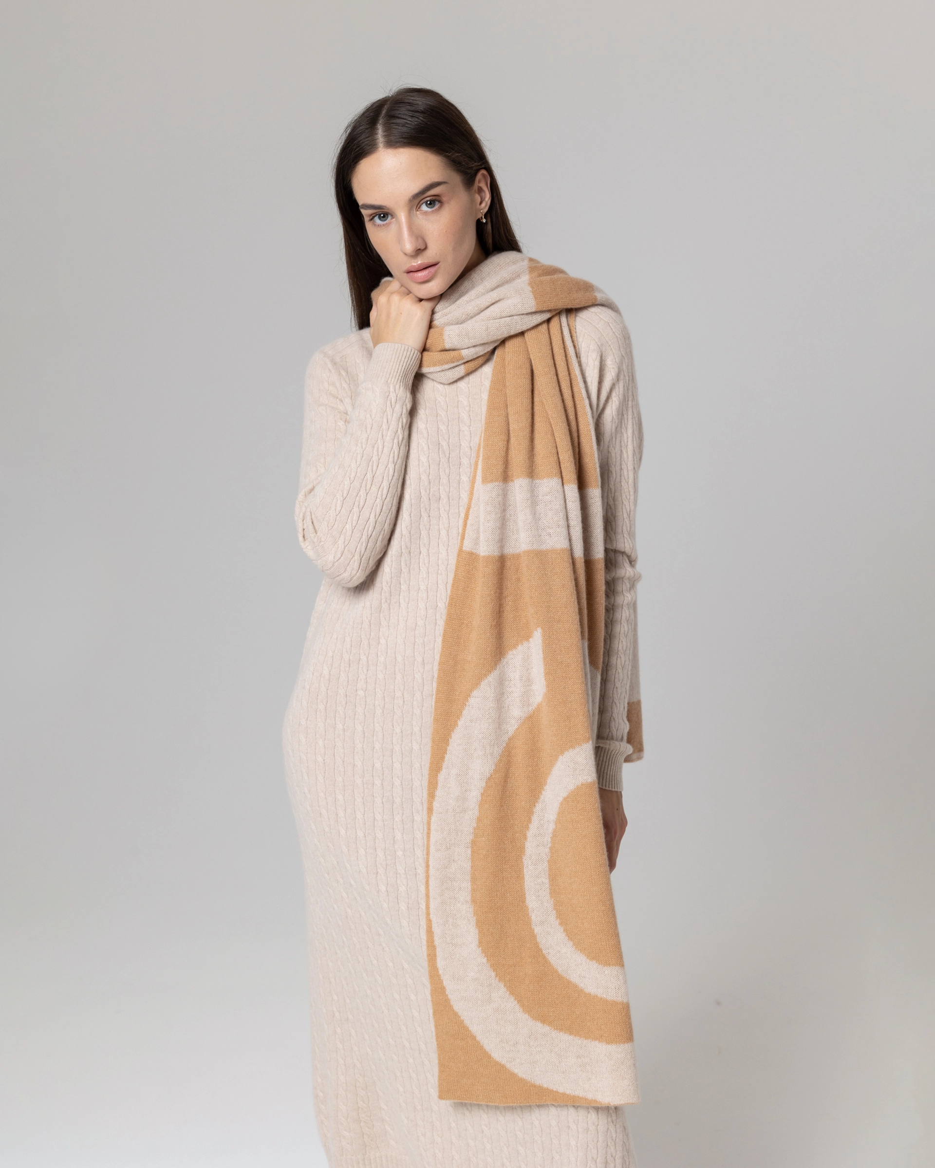 Кашемировый палантин