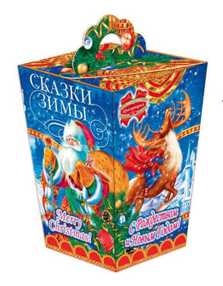 Новогодний подарок "Сказки зимы" 300г. Коммунарка