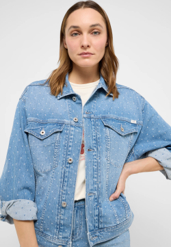 Куртка джинсовая женская MUSTANG Style Arcata Boyfriend Jacket