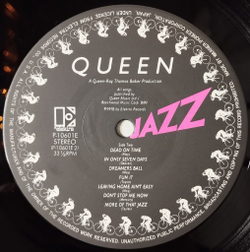 Винтажная виниловая пластинка LP Queen Jazz (Japan 1978) (No Obi) Mustapha