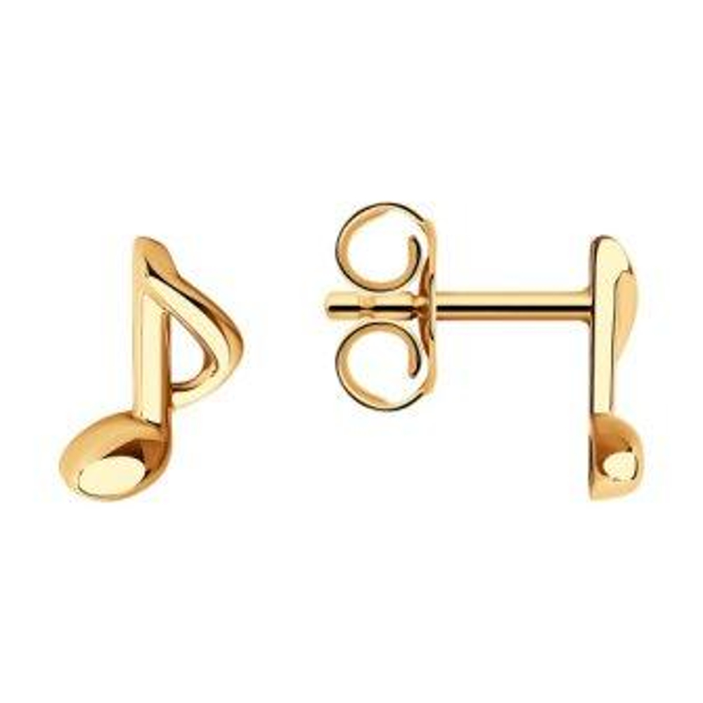 Серьги Нотки