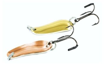 Блесна КОЛЕБАЛКА ПИТЕР Окуневая (7 г цвет Желтый Красный)