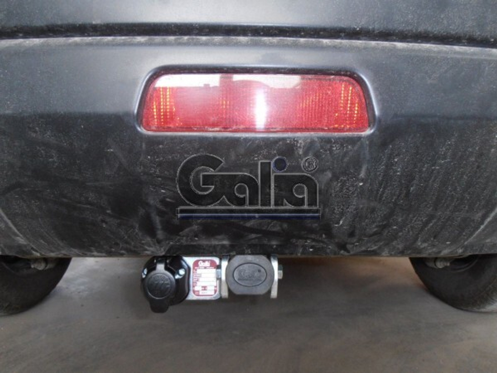 Фаркоп оцинкованный Galia N054A для Nissan Qashqai 2007-2014, Qashqai 2 2014-(паспорт и сертификат в комплекте)(без электрики)