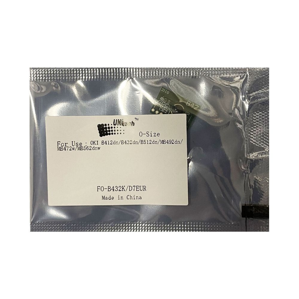 Чип к-жа OKI B432dn/B412dn/MB472w/MB492dn/MB562dnw (7K,OEM Size) UNItech(Apex)